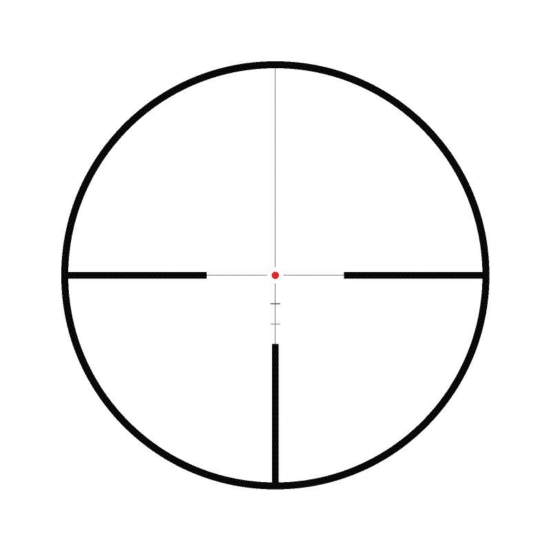 HAWKE ENDURANCE 30 riflescope; 3-12x56; LR DOT