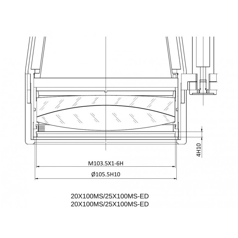 APM Binoculares MS 20x100