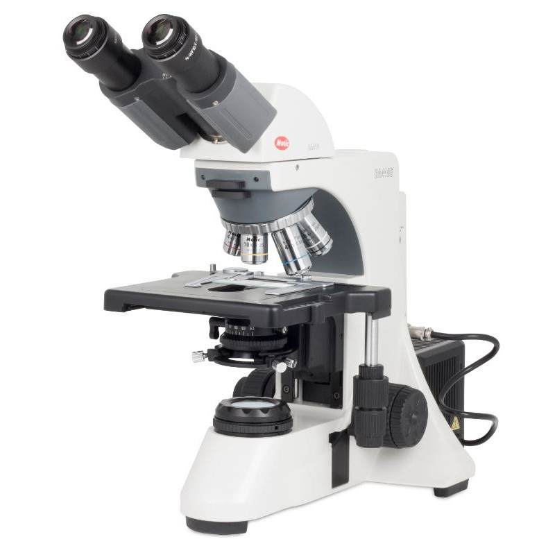 Motic Microscopio BA410 Elite, bino, Hal, 50W, 40x-1000x