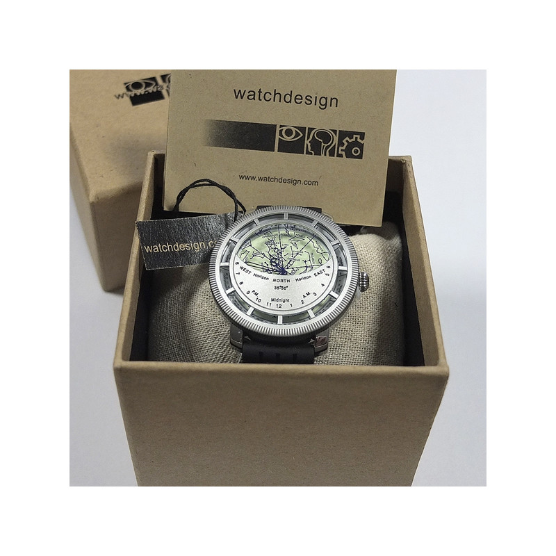 APM Reloj con carta celeste