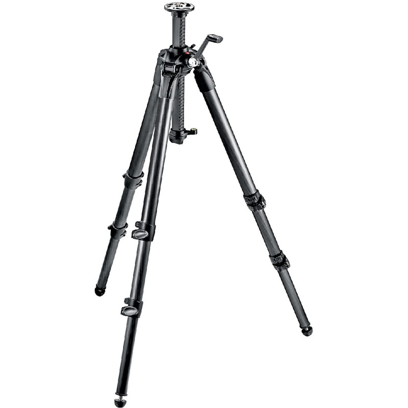 Manfrotto Treppiede Carbonio MT057C3-G 4 segmenti con colonna a manovella