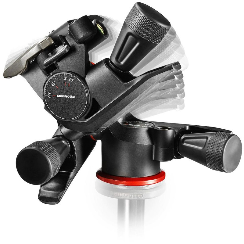 Manfrotto Statiefkop met tandwielfijnregeling  MHXPRO-3WG