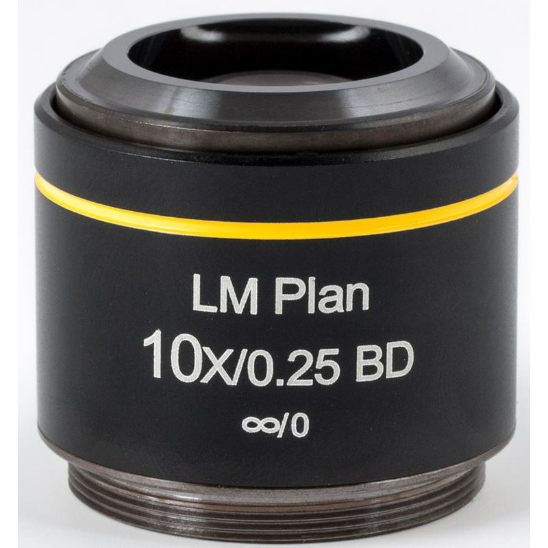 Motic Obiettivo LM BD PL, CCIS, LM, plan, achro, BD 10x/0.25, w.d.16.3mm (AE2000 MET)