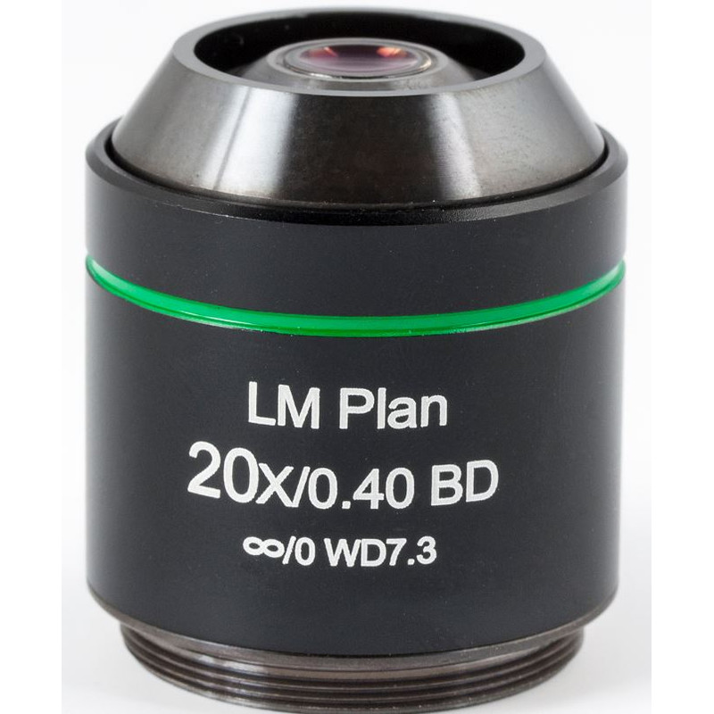 Motic Obiettivo LM BD PL, CCIS, LM, plan, achro, BD 20x/0.4 w.d.7.3mm (AE2000 MET)