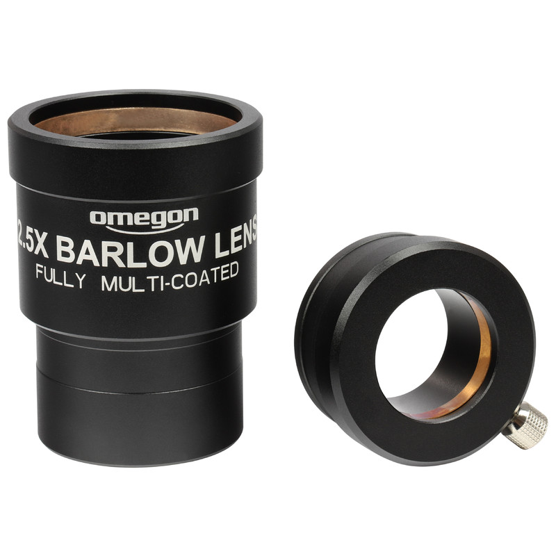 Omegon Barlow-lens, 2,5x 2''