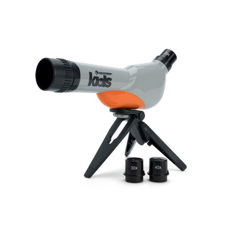 Celestron Cannocchiali 30 mm per bambini, con treppiede da tavolo