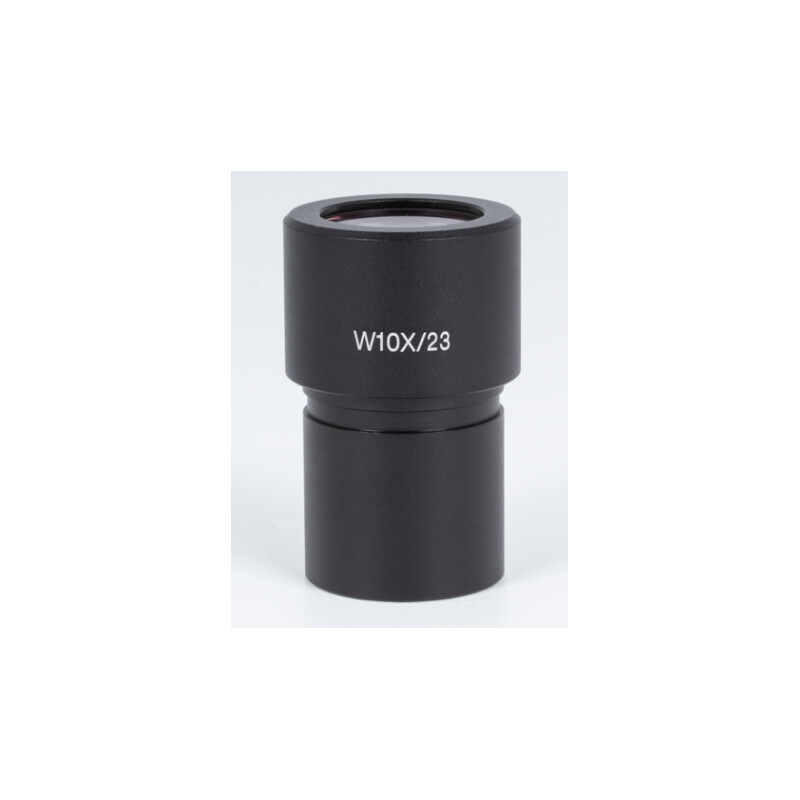 Motic Meetoculair WF10X/23mm, scala (14mm in 140 delen) en dradenkruis