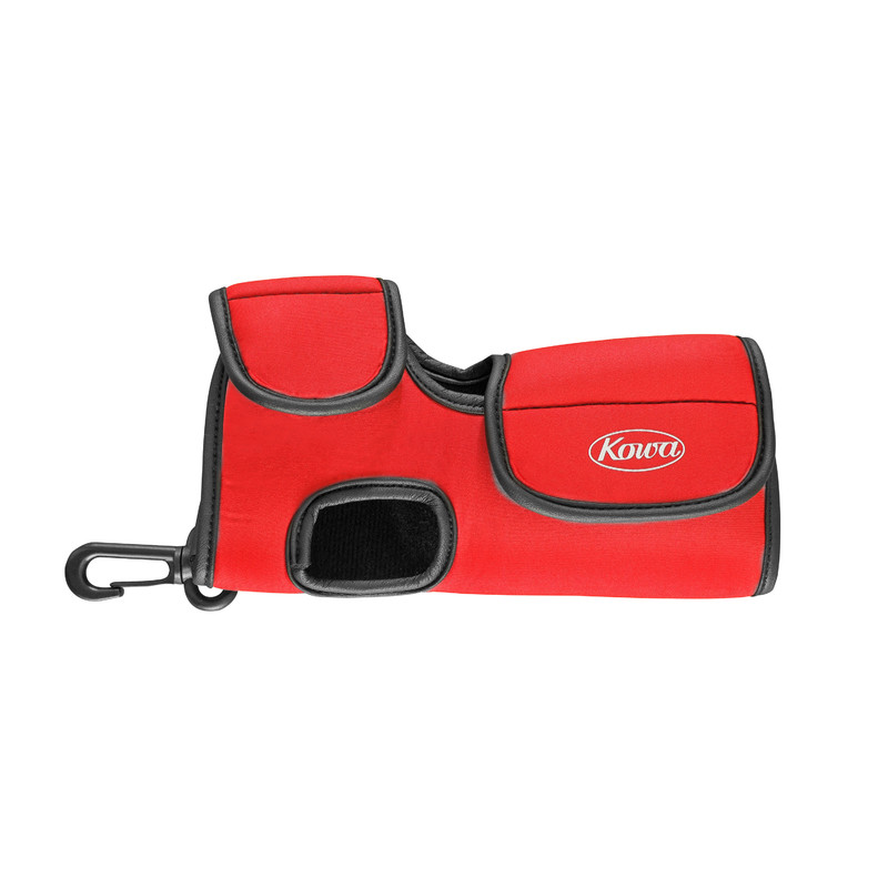 Kowa C-500R borsa in neoprene per serie TSN-500 rossa