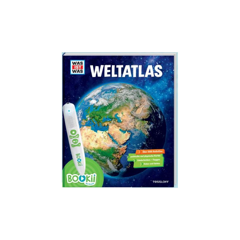 Tessloff-Verlag BOOKii WAS IST WAS Starter Set World Atlas