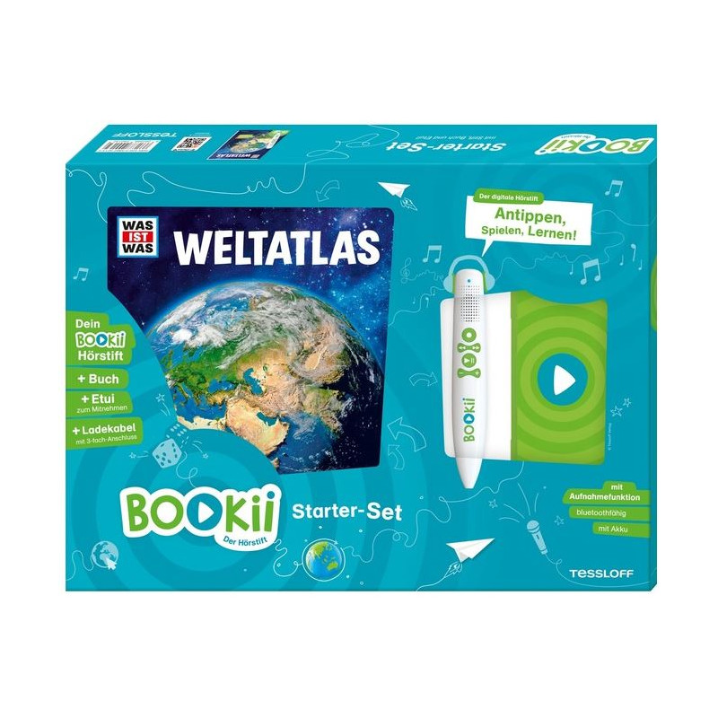 Tessloff-Verlag BOOKii WAS IST WAS Starter Set World Atlas