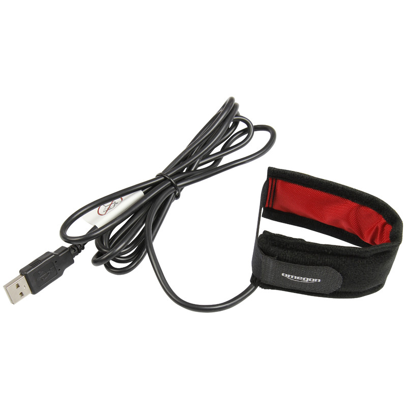 Omegon Manguito calefactado FogFree USB 15cm