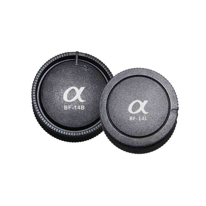 Pixel Guardapolvos Lens Rear Cap BF-14L + Body Cap BF-14B for Sony