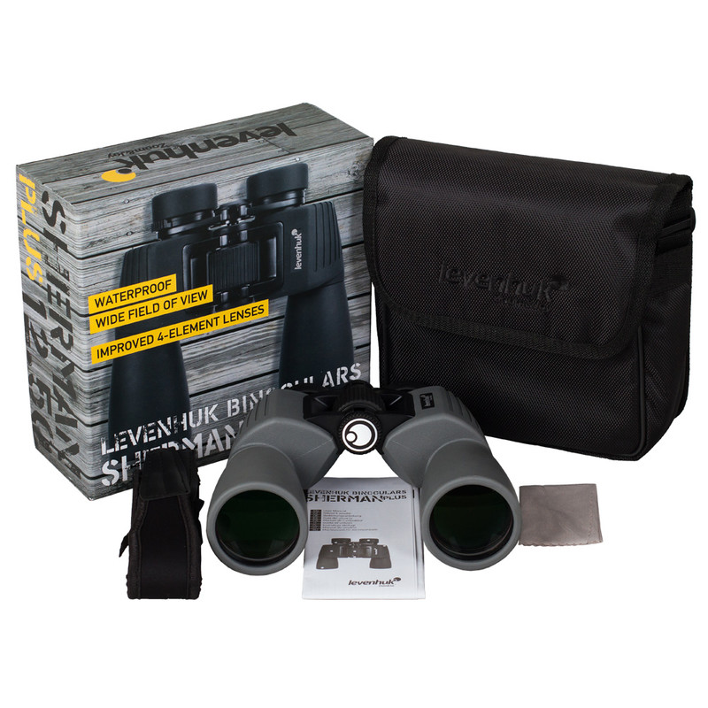 Levenhuk Binocolo Sherman PLUS 12x50