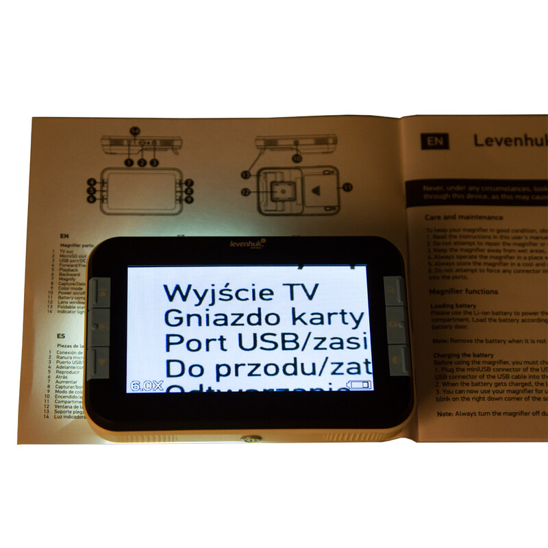 Levenhuk Vergrootglazen DTX 43 Digital Magnifier