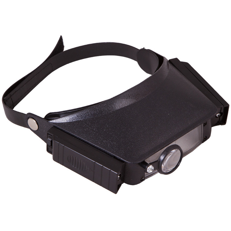 Headband Magnifier Visor Double Lens, YTOM Head Mounted Magnifier Jewe
