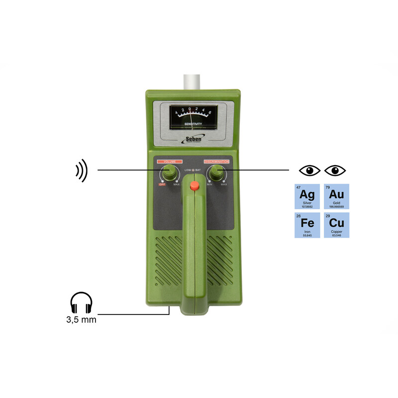 Seben Extreme Power metaaldetector