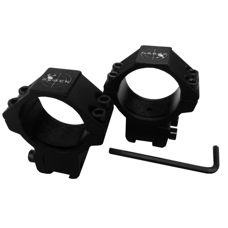 Seben Attacco Ottica 30mm / 11mm Slitta Rifle Scope Mount Mirino Caccia RSM12