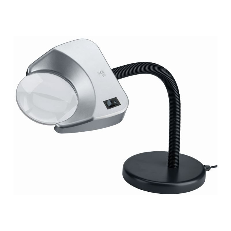 Schweizer Magnifying lamp Tech-Line LED TABLE BASE 2700K, 2x/Ø120mm, biconvex, table base