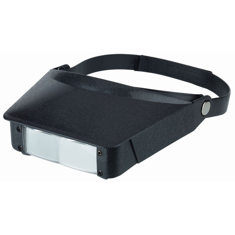 MG81007-B Head Band Magnifier Visor with 4 Real Glass Optical Lens