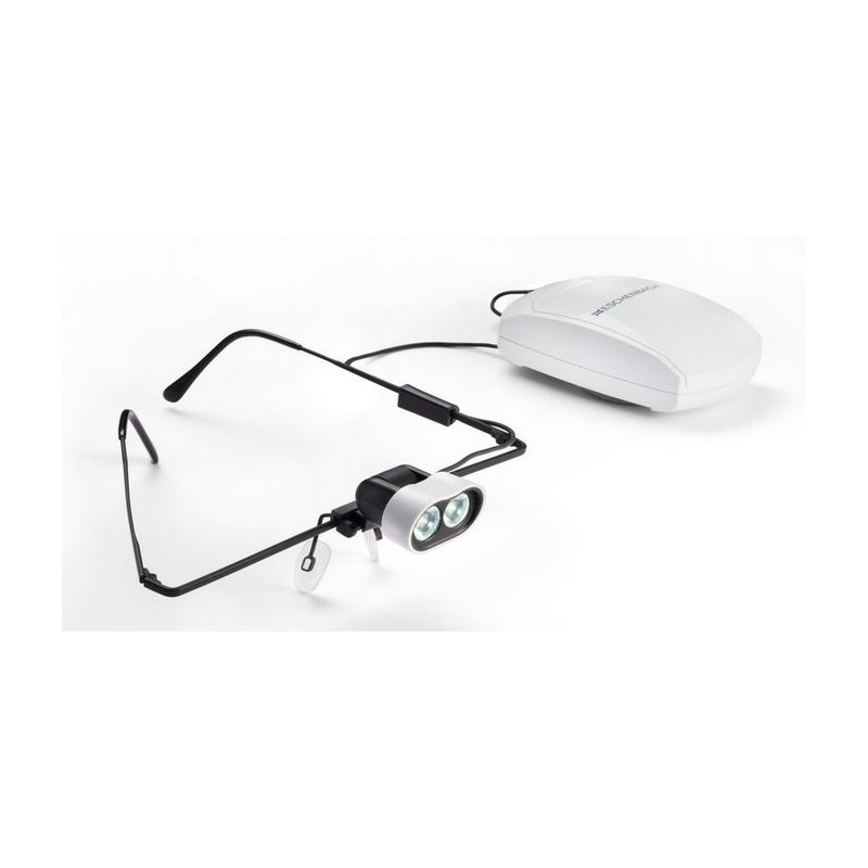 Eschenbach Lente d`Ingrandimento headlight LED mit Tragesystem