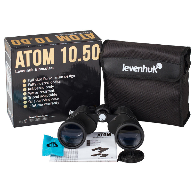 Levenhuk Binocolo Atom 10x50