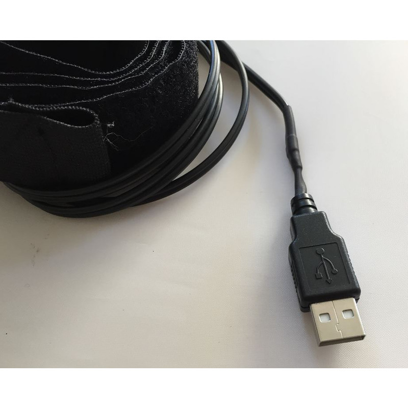 Lunatico Fascia riscaldante con cercatore ZeroDew da 80 mm  - USB