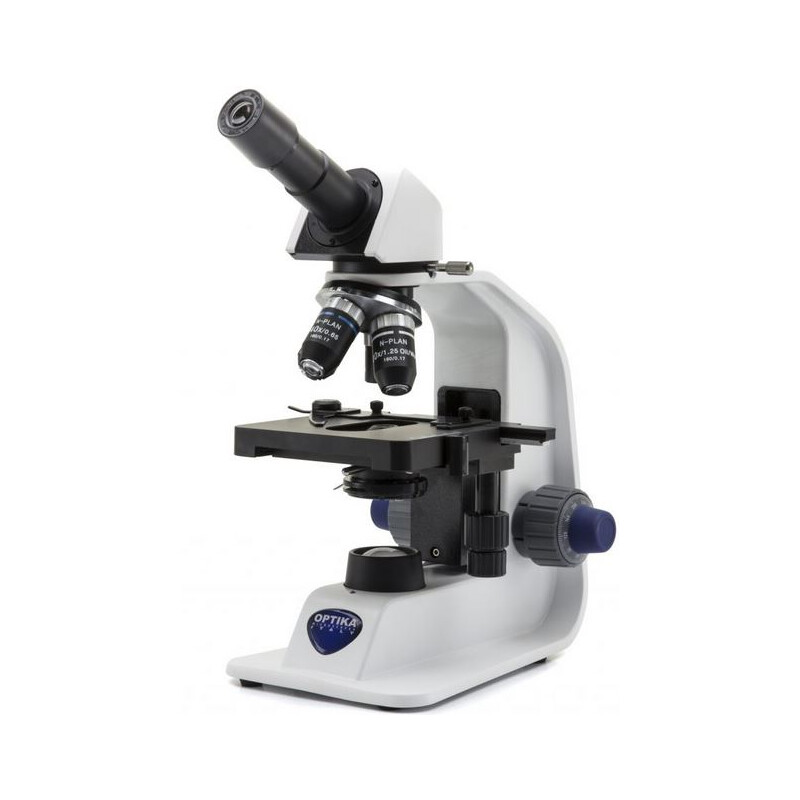 Optika Microscope B-155R-PL, mono, rechargeable battery, 1000x