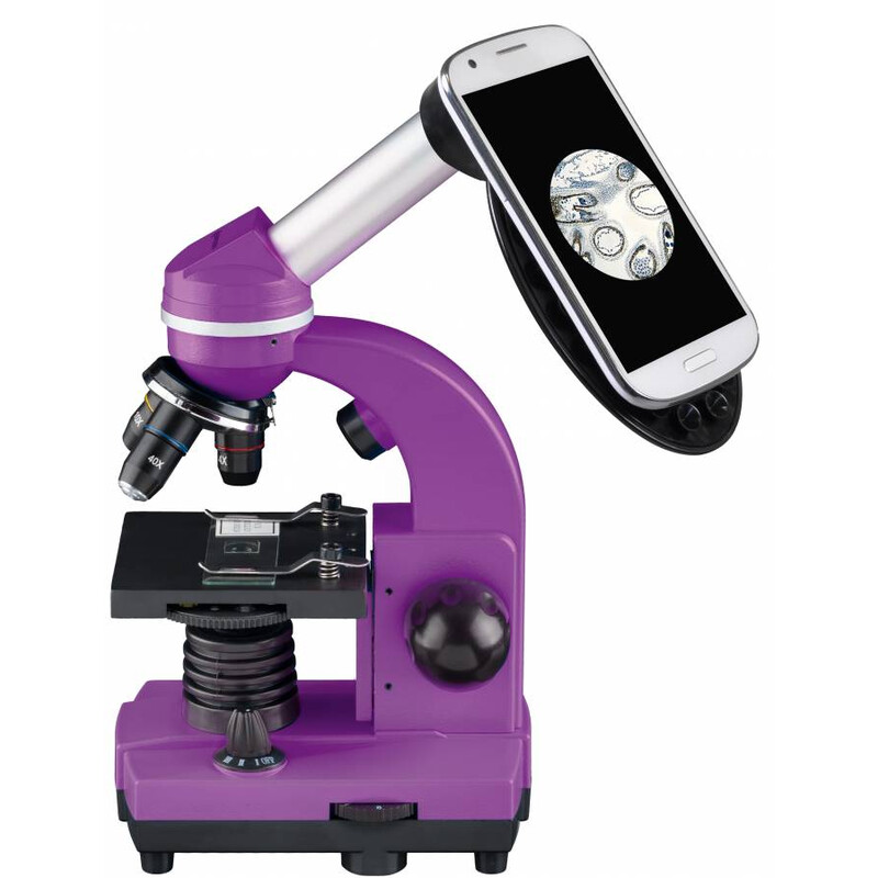 Bresser Junior Microscopio Biolux SEL violet