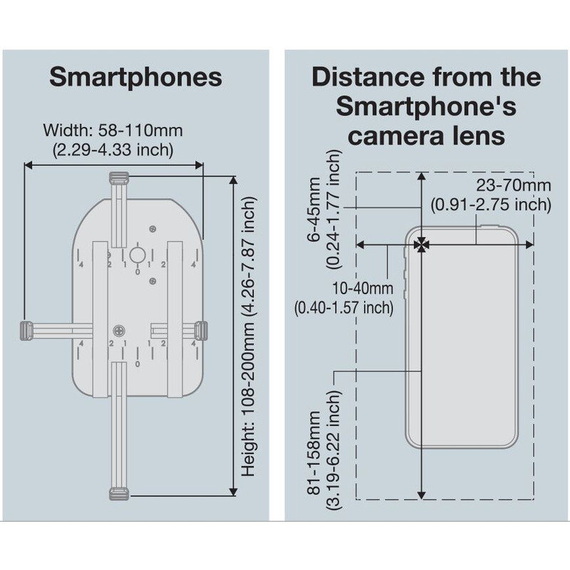 Vixen Adattatore smartphone Universal