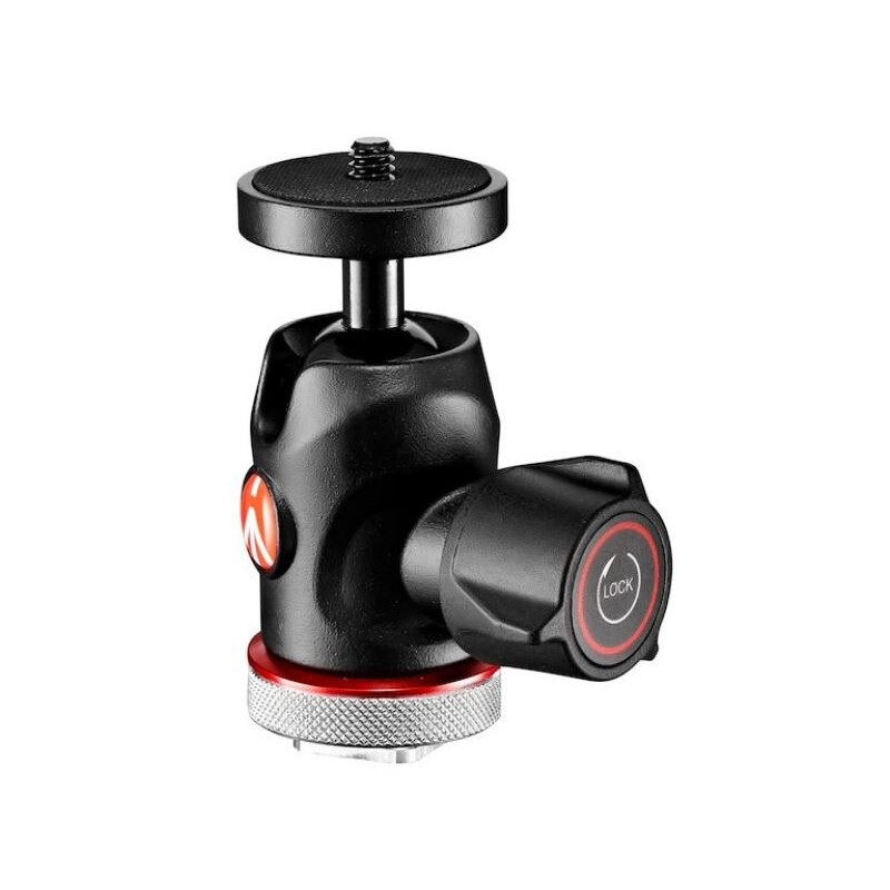 Manfrotto Balhoofd MH492LCD-BH Micro with hot shoe