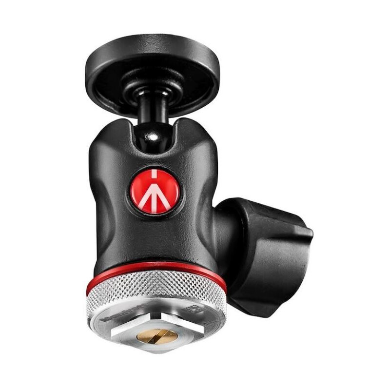 Manfrotto Balhoofd MH492LCD-BH Micro with hot shoe