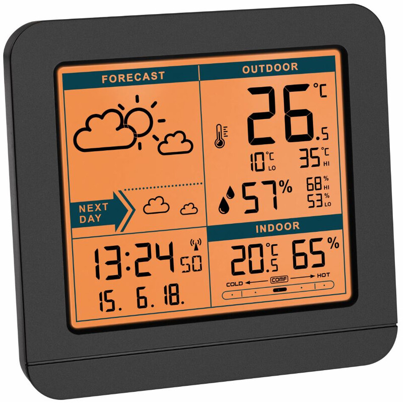 TFA Estación meteorológica Weather station Sky black