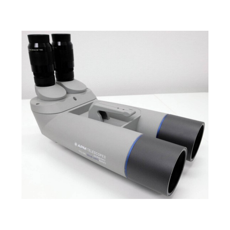 APM binoculars 70mm 90° non-ED 1.25 with 24mm UF eyepieces and case