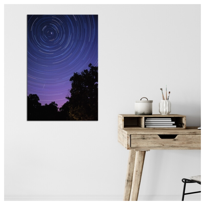 Oklop Poster Star trails 40cmx60cm