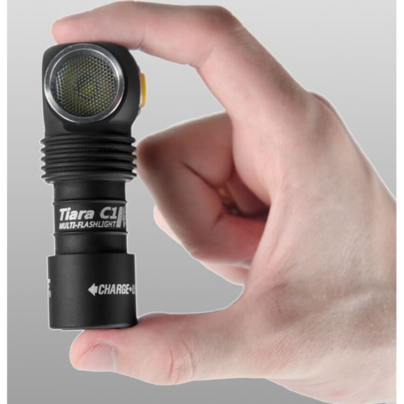 Armytek Linterna Tiara C1 Pro Magnet USB (warmes Licht)