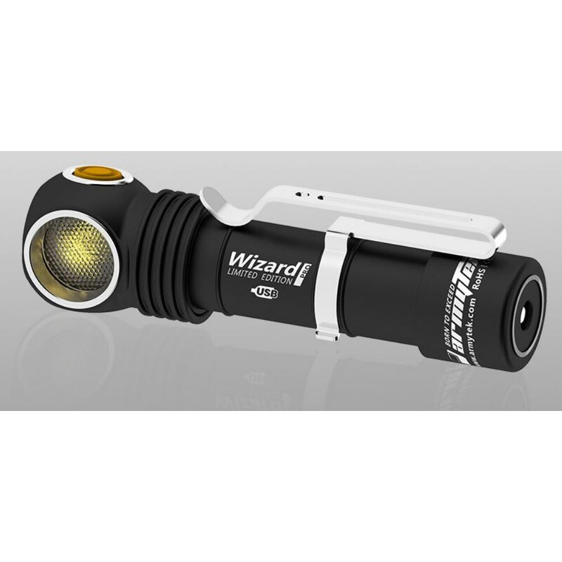 Armytek Linterna Wizard Pro Nichia Magnetlampe (warmes Licht)