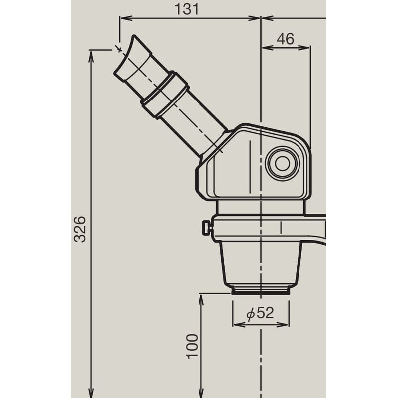 Nikon Stereo zoom microscope SMZ445, bino, 0.8x-3.5x, 45°, FN21, W.D.100mm, incident and transmitted light, LED