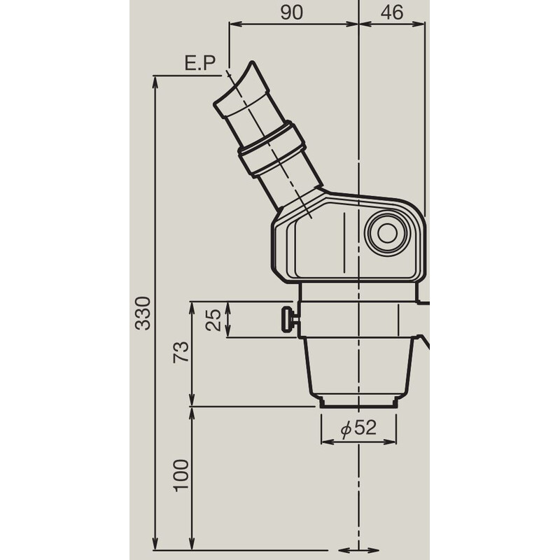 Nikon Stereo zoom microscope SMZ460, bino, 0.7x-3x, 60°, FN21, W.D.100mm, incident and transmitted light, LED