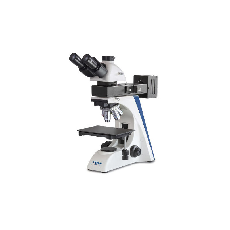 Kern Microscope OKN 175, MET, POL, trino, Inf plan, 50x-400x, Incident light, HAL, 50W