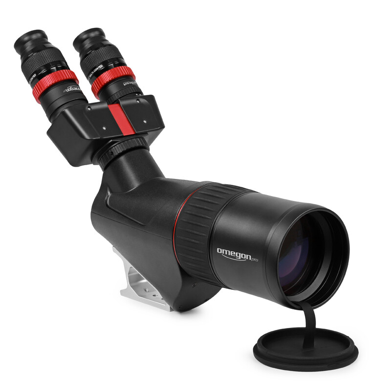 Omegon Spotting scope 40x80 mm met binoculair