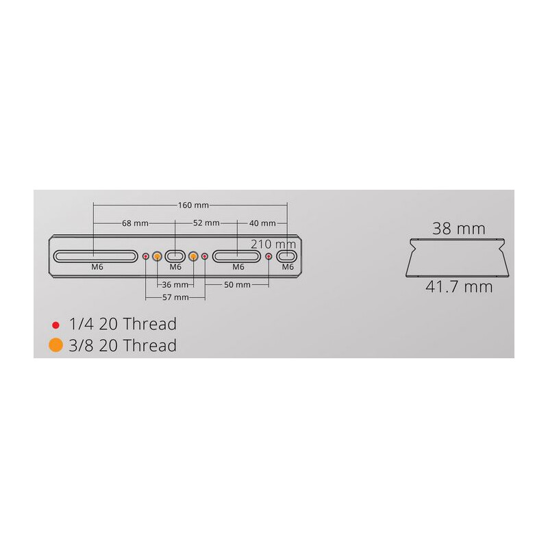 William Optics Prism rail DSD 210