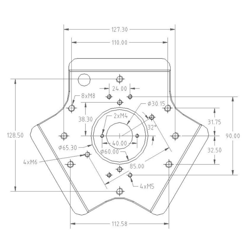 Avalon Trípode T-Pod 130 red