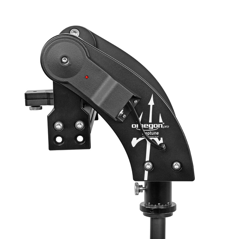 Omegon Pro Neptune Push+ Go fork mount for large binoculars