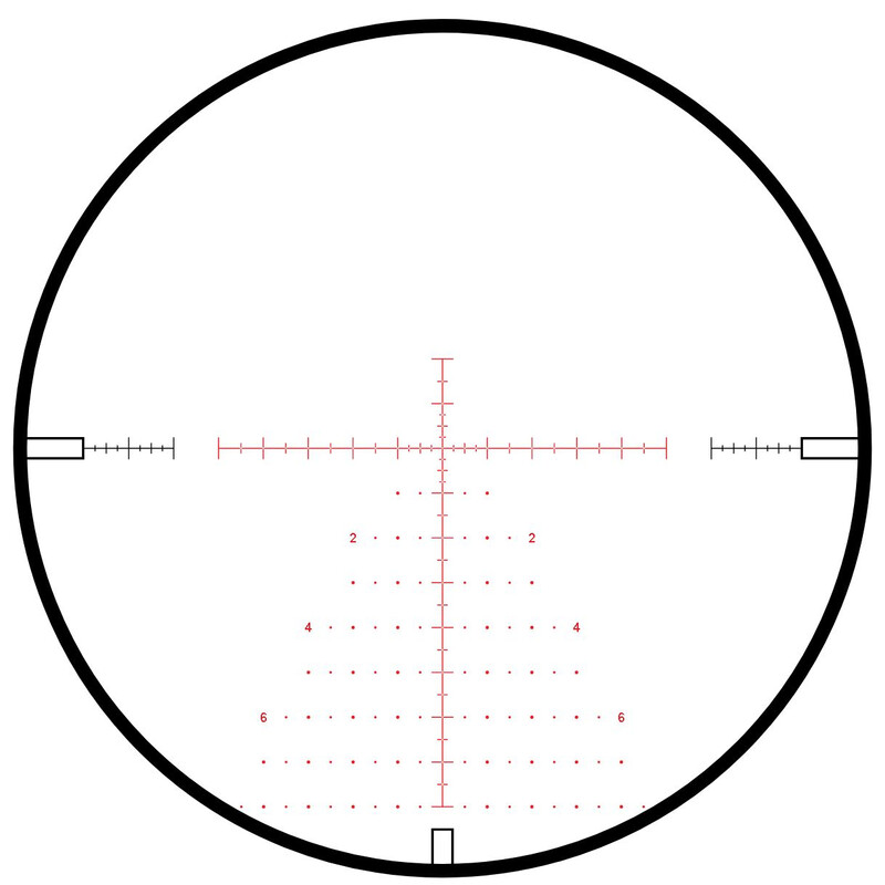 HAWKE Riflescope Frontier 1inch 5-25x50 SF IR Mil Pro