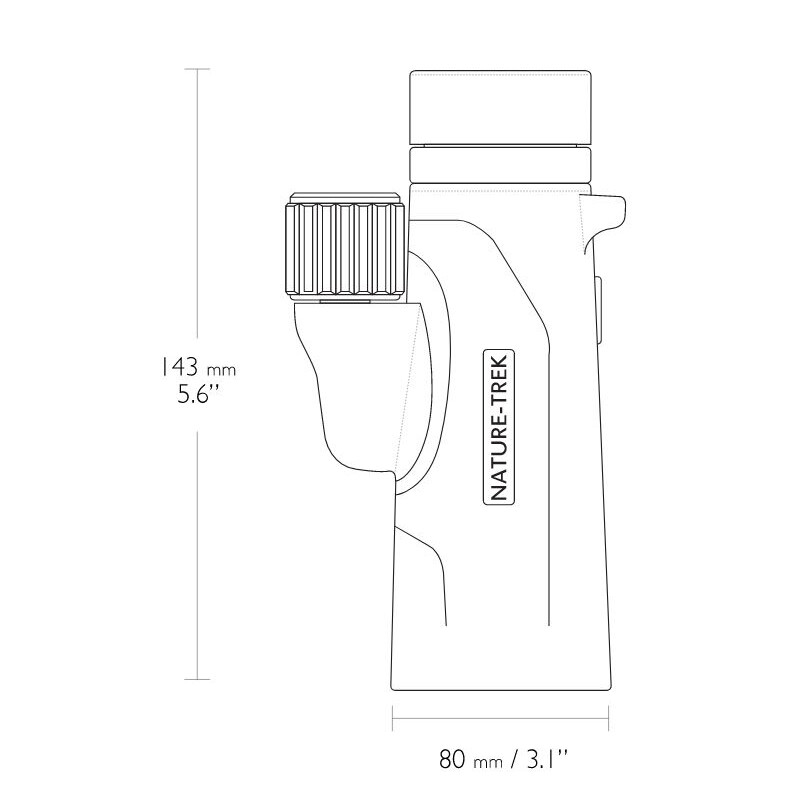 HAWKE Monoculare Nature-Trek 8x42 Mono