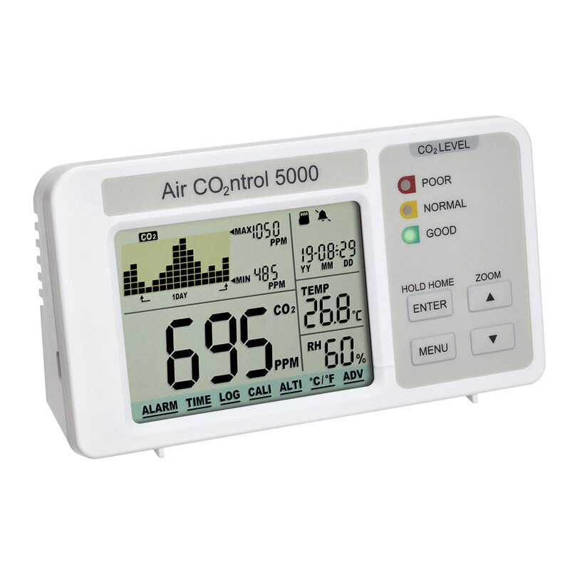 TFA CO2-monitor met datalogger AIRCO2NTROL 5000