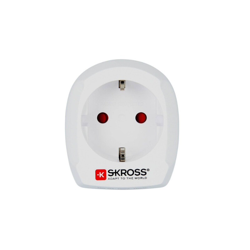 Skross Power pack Europe to UK travel adapter