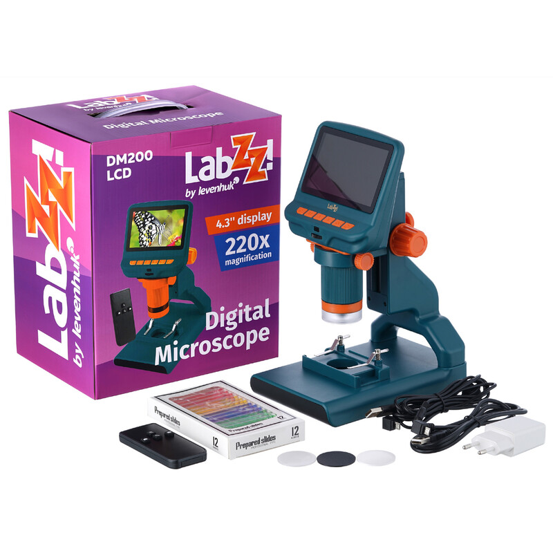 Levenhuk Microscopio LabZZ DM200 LCD