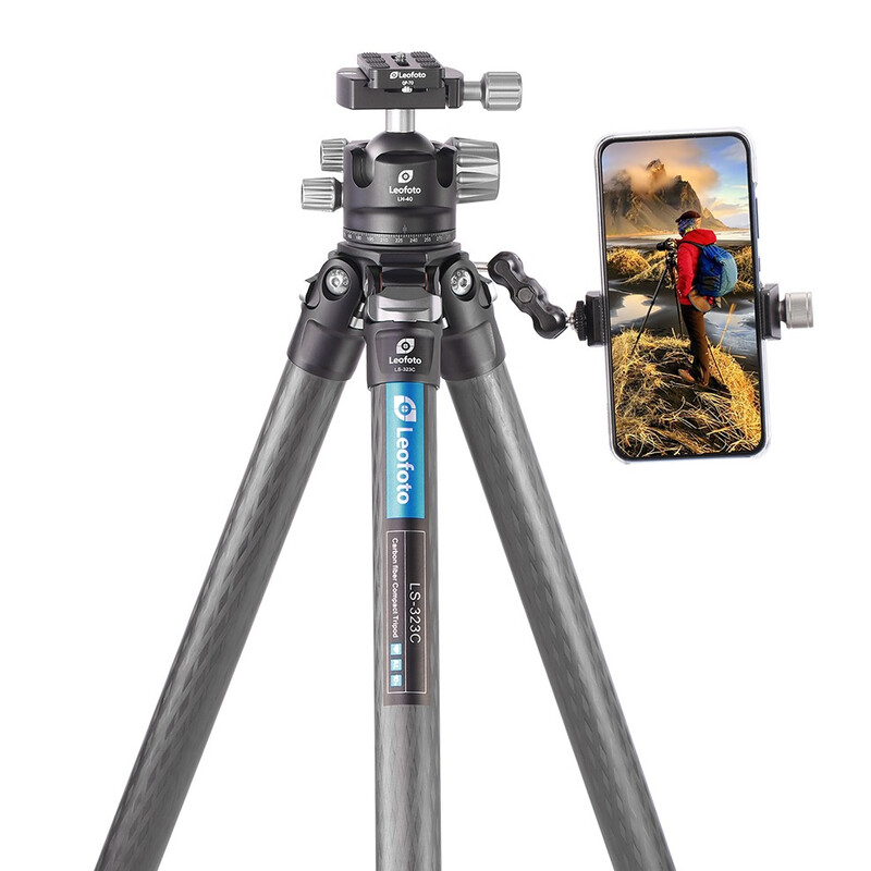 Leofoto Carbon tripod LS-323C Ranger + Ballhead LH-40