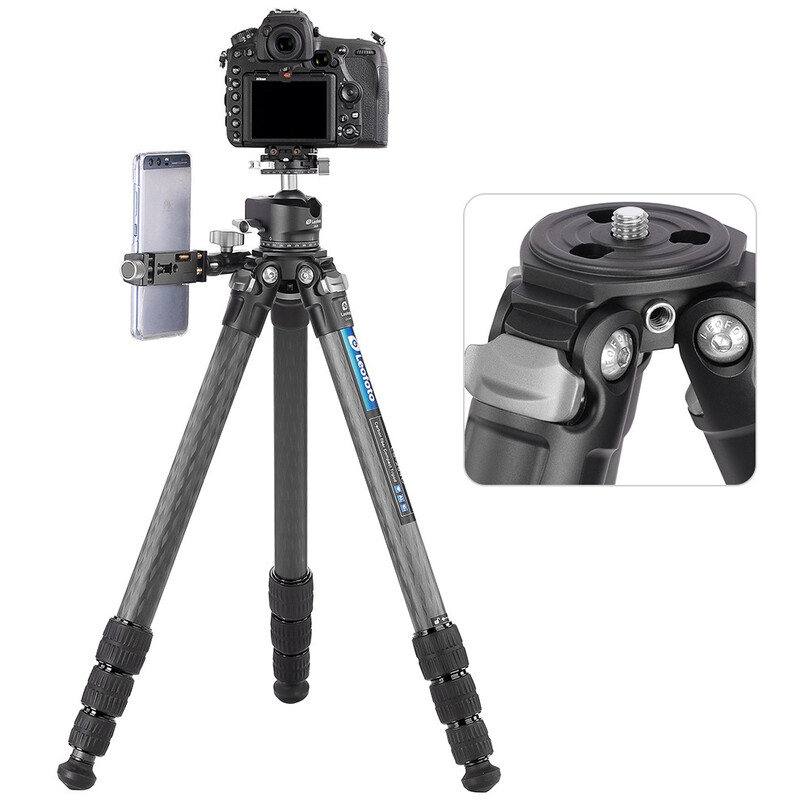 Leofoto Carbon tripod LS-284C Ranger + Ballhead Panorama LH-30PCL